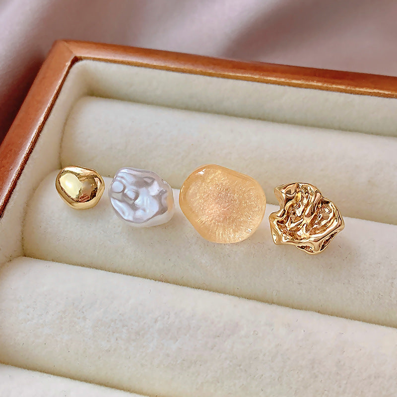 Two Pairs Of Vintage Pearl Earrings