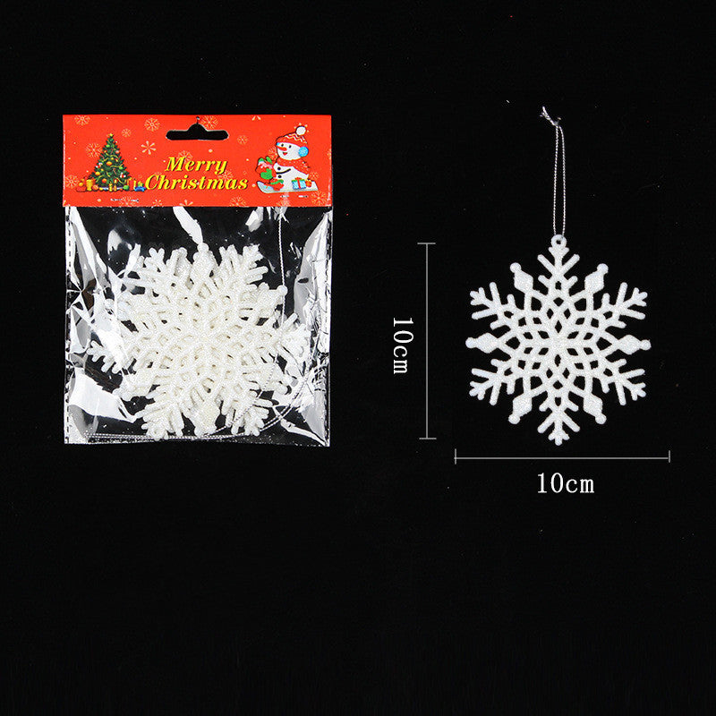Snowflake String Window Decor