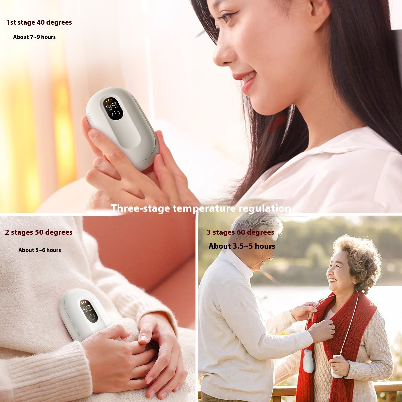 Hand Warmer Separated Magnetic Winter