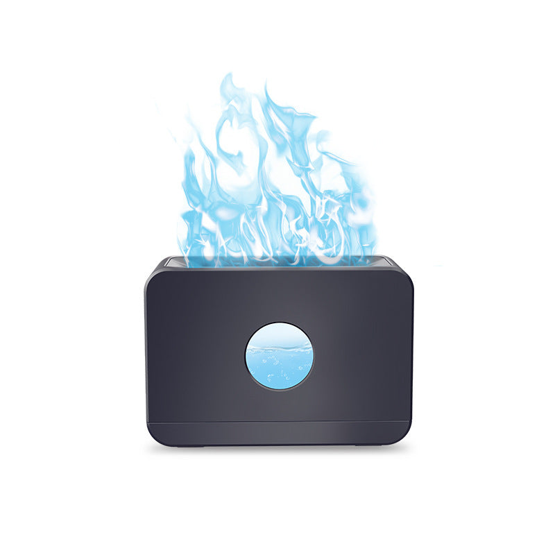 New Two-color Flame Aromatherapy Humidifier