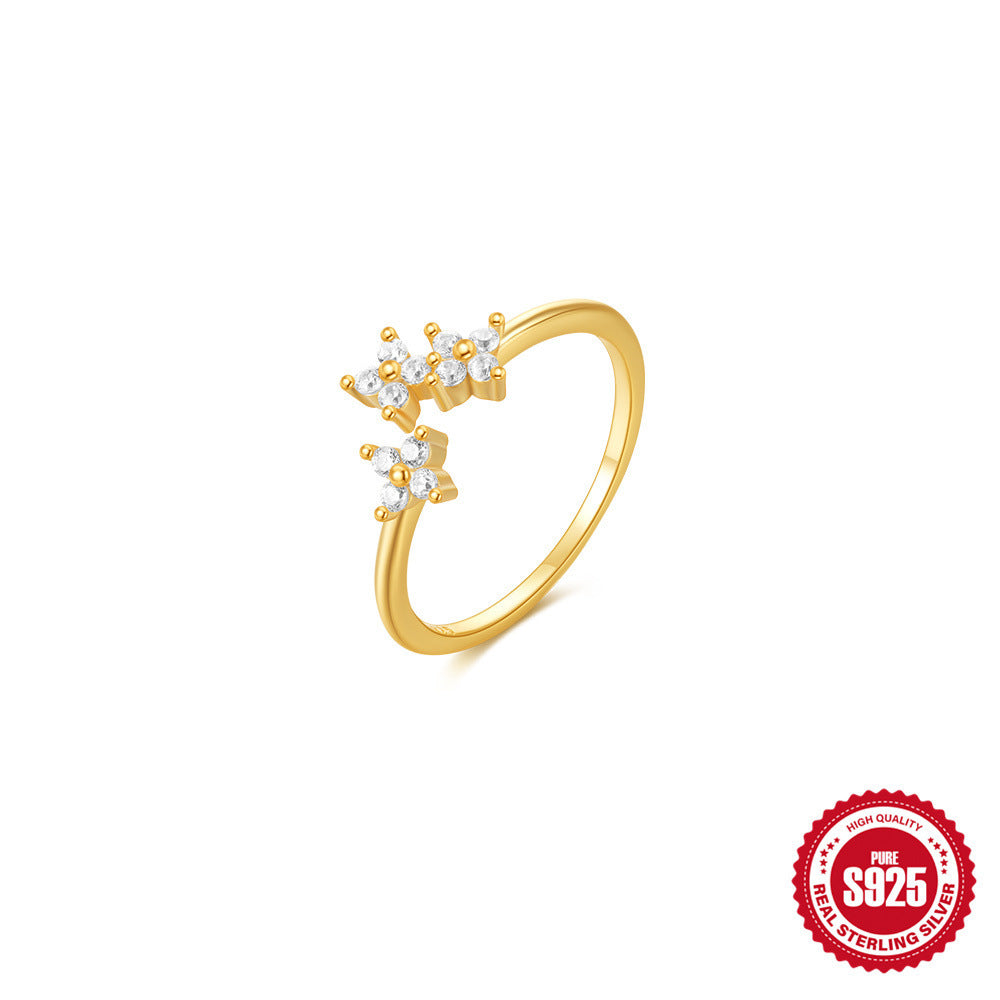 Openning Silver Ring Personality Simplicity