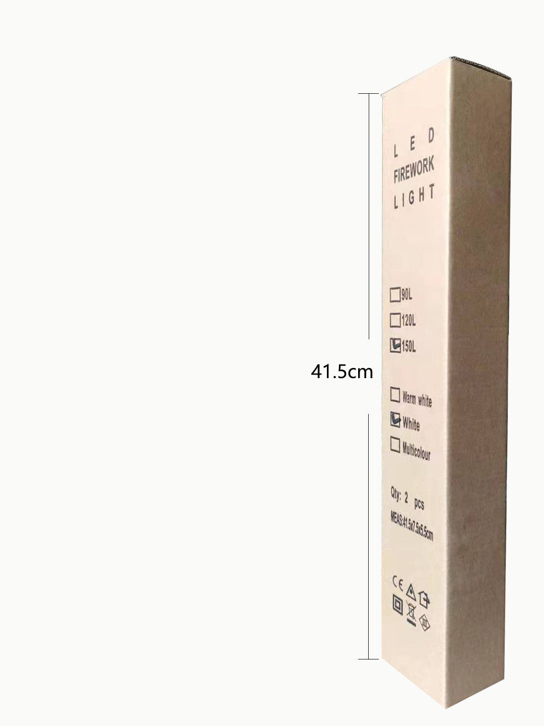 New Ground Plug Solar LED Fireworks Light