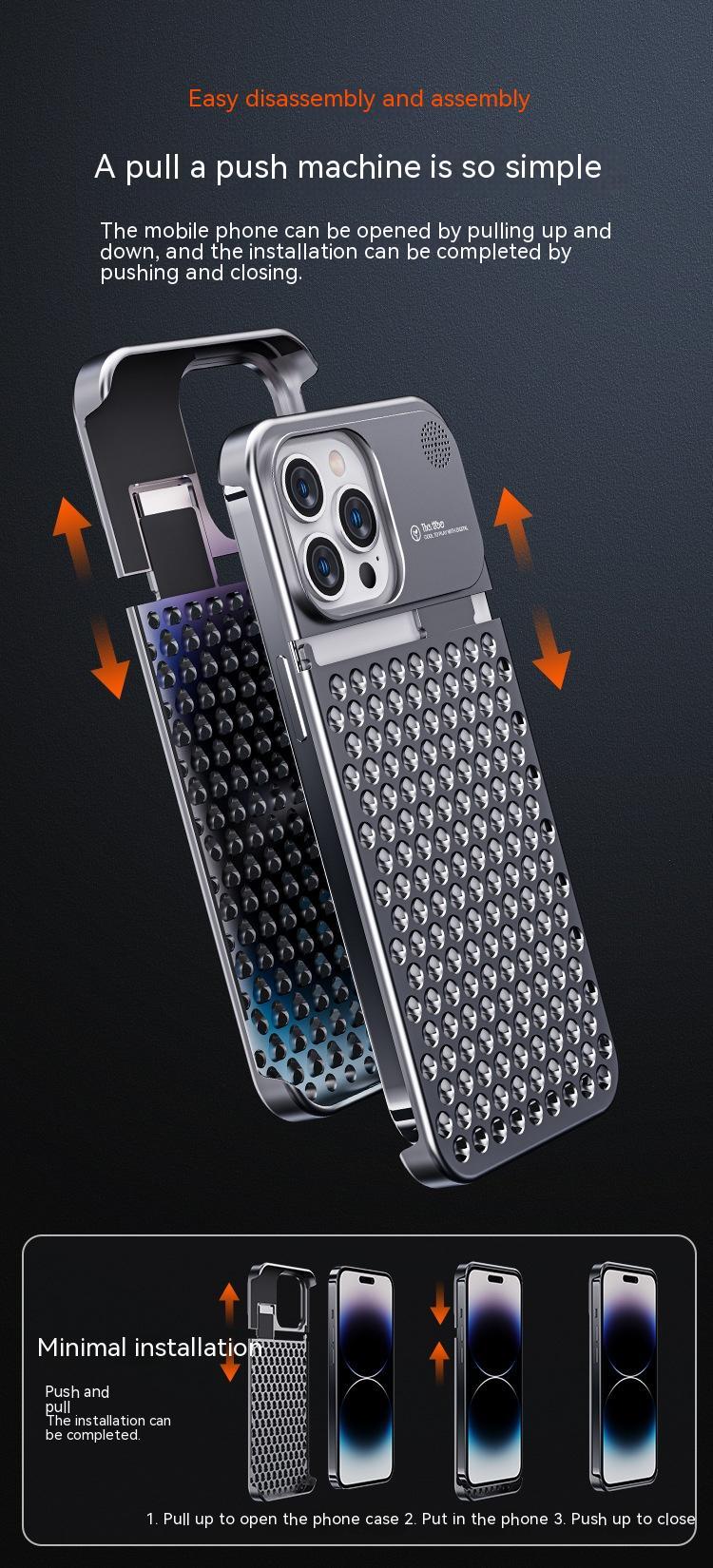 Aluminium Alloy Shockproof Phone Case
