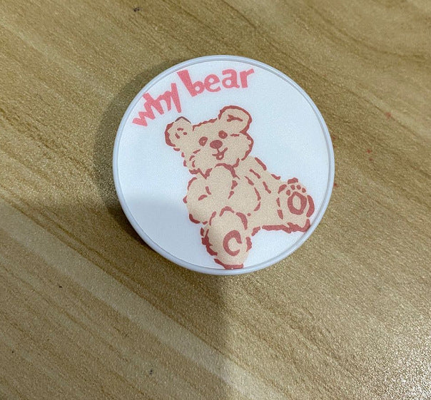 Fashion Simple Bear Mobile Phone Case