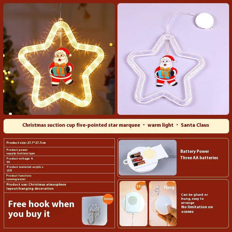 LED Star Christmas Pendant Lights