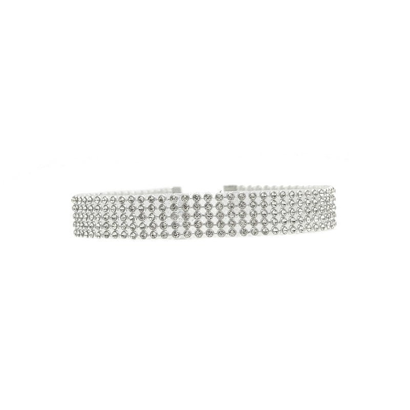 Crystal Rhinestone Choker Necklace for Women