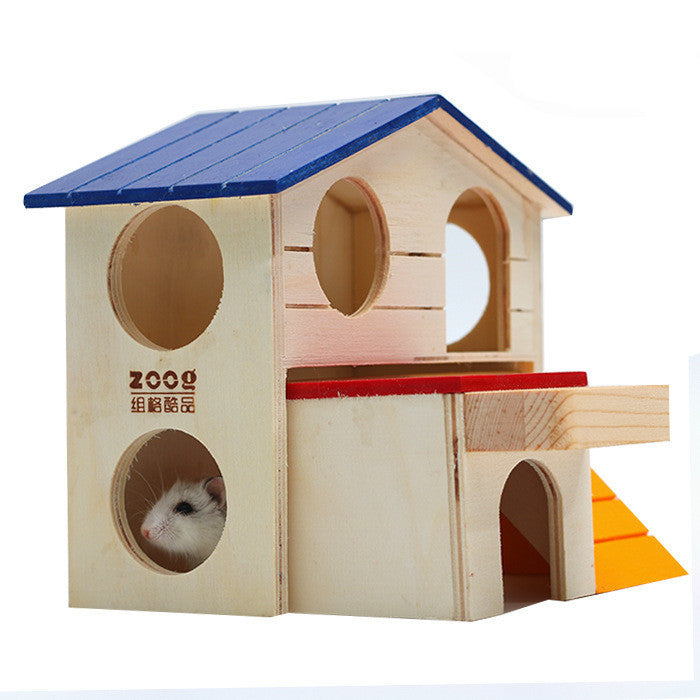 Wooden Hamster House – Small Pet Hideout