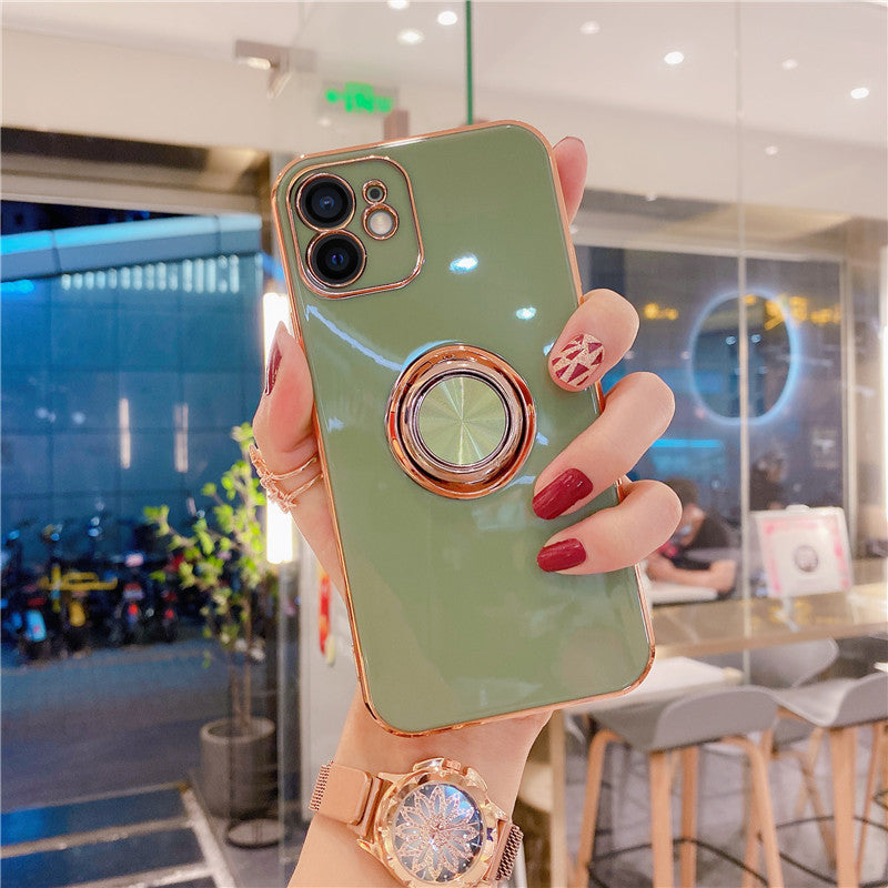 Luxury Silicone Plating Case for iPhone 11/12 Series