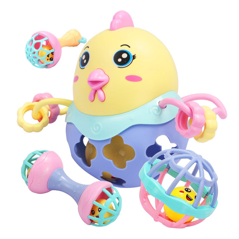Soft Rubber Animal Grasping Ball – Baby Fitness & Early Education Toy