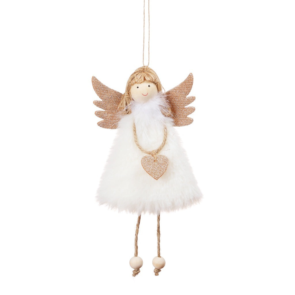 Christmas plush angel decorations