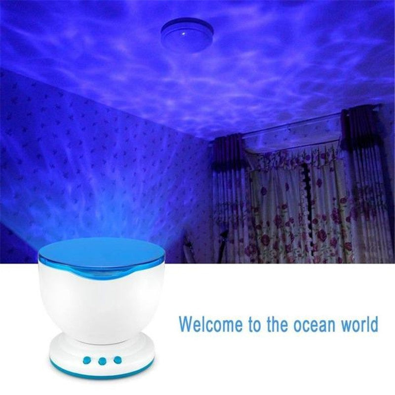 Ocean Wave Projector LED Night Light Projection