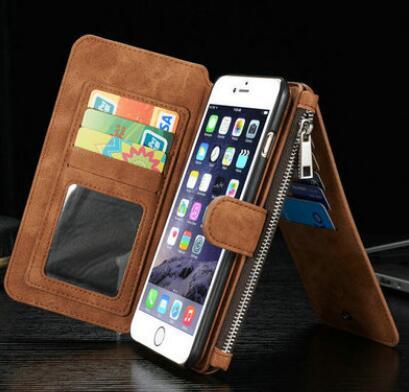 Multi-Function Wallet Leather Case β Compatible with iPhone 6S Plus