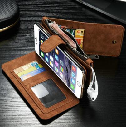 Multi-Function Wallet Leather Case β Compatible with iPhone 6S Plus