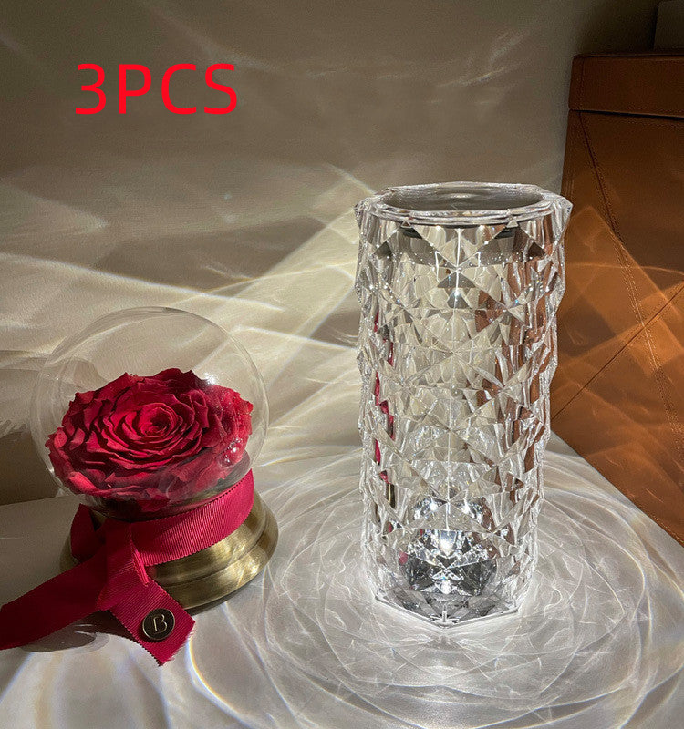 Romantic LED Rose Table Lamp