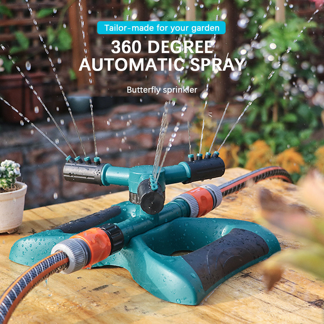 360Β° Automatic Garden Lawn Sprinkler