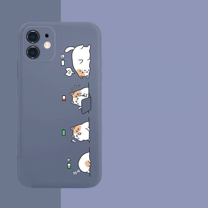 Cartoon Cat Case – Compatible with iPhone 12