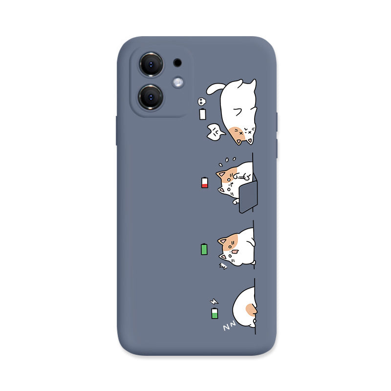 Cartoon Cat Case β Compatible with iPhone 12
