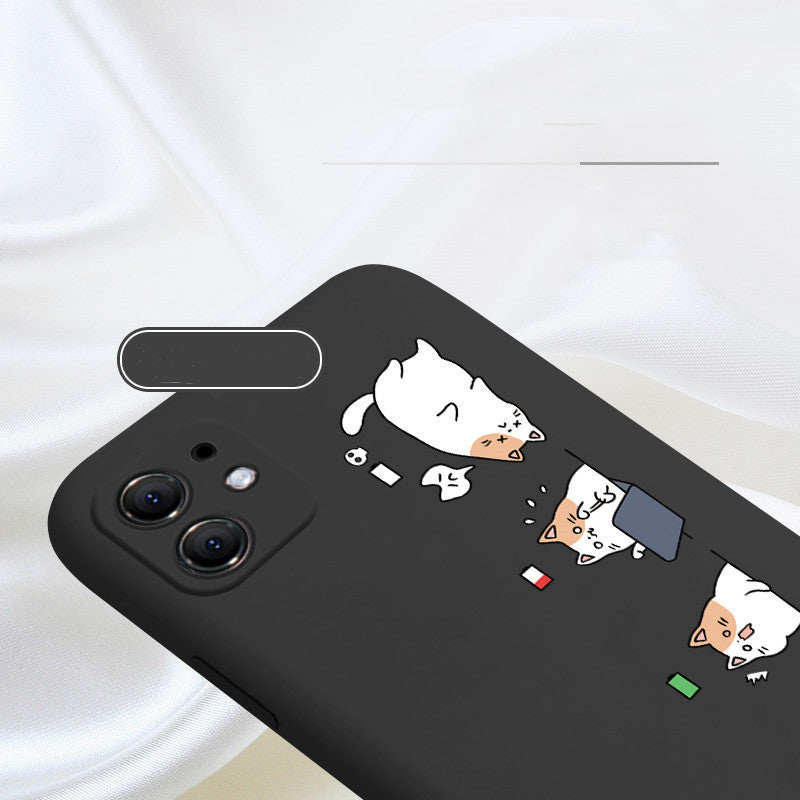 Cartoon Cat Case β Compatible with iPhone 12