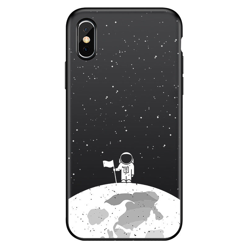 Alien Astronaut Alphabet Phone Case – Compatible with Apple