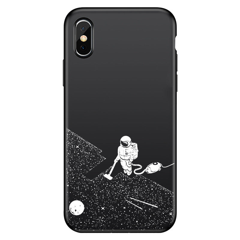Alien Astronaut Alphabet Phone Case – Compatible with Apple