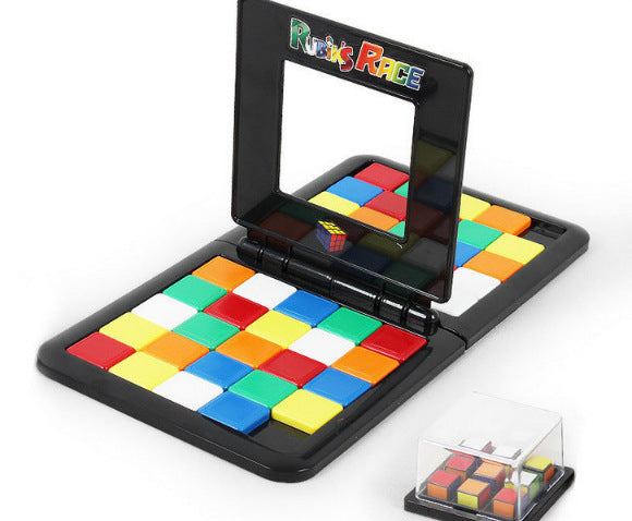 Color Battle Square Race Game β Educational Parent-Child Puzzle Toy