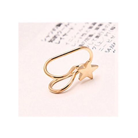 Pearl Stud U-Shaped Clip Without Ear Hole And Ear Bone Clip Female