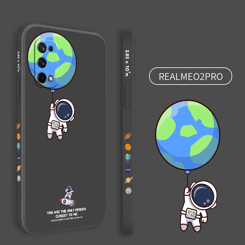 Astronaut Liquid Silicone Case – Compatible with iPhone 6/6s/Plus