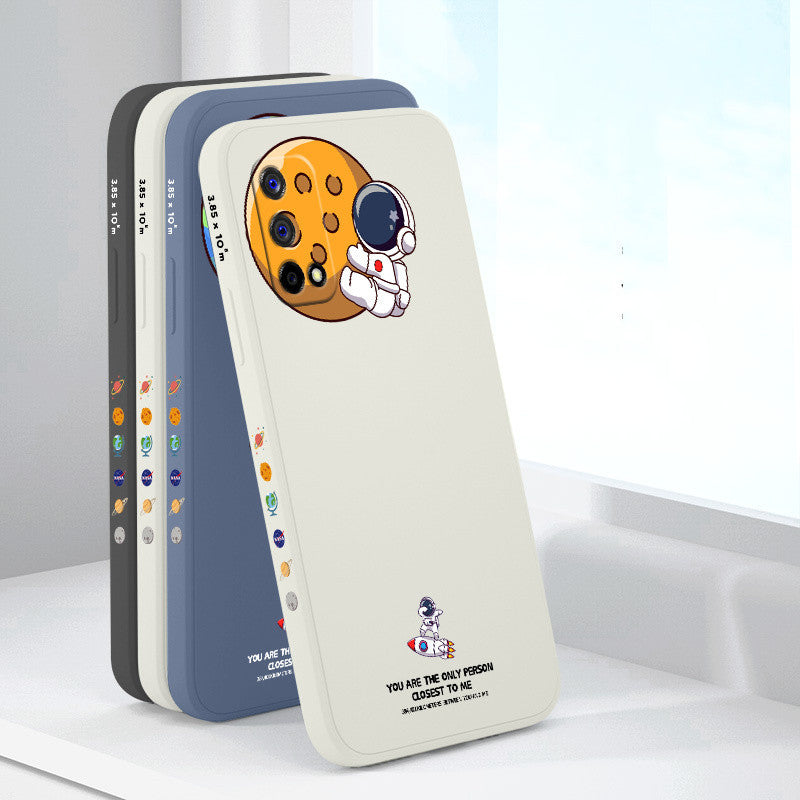 Astronaut Liquid Silicone Case – Compatible with iPhone 6/6s/Plus