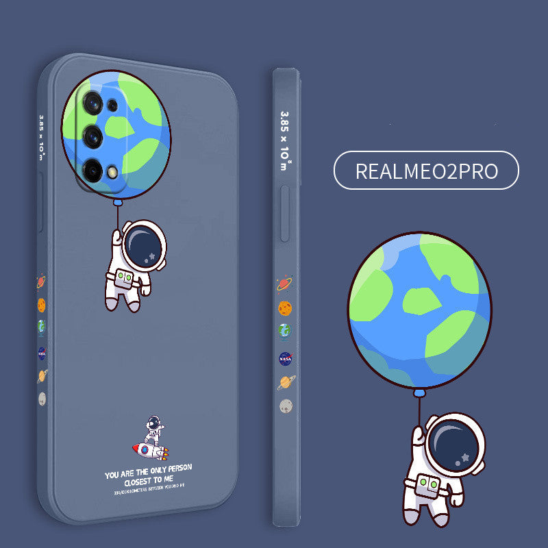 Astronaut Liquid Silicone Case – Compatible with iPhone 6/6s/Plus