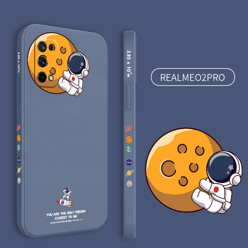 Astronaut Liquid Silicone Case – Compatible with iPhone 6/6s/Plus