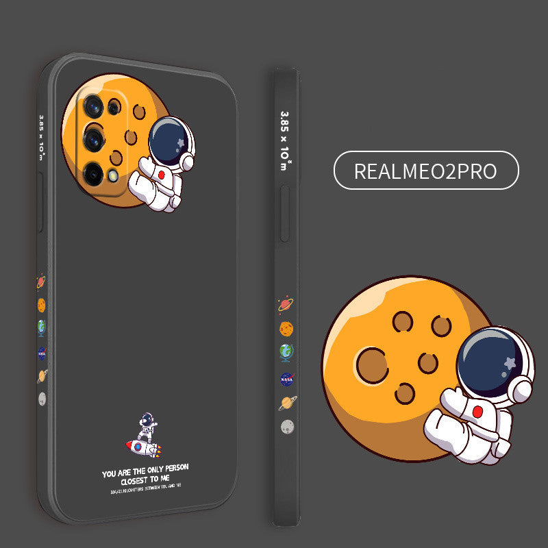 Astronaut Liquid Silicone Case – Compatible with iPhone 6/6s/Plus