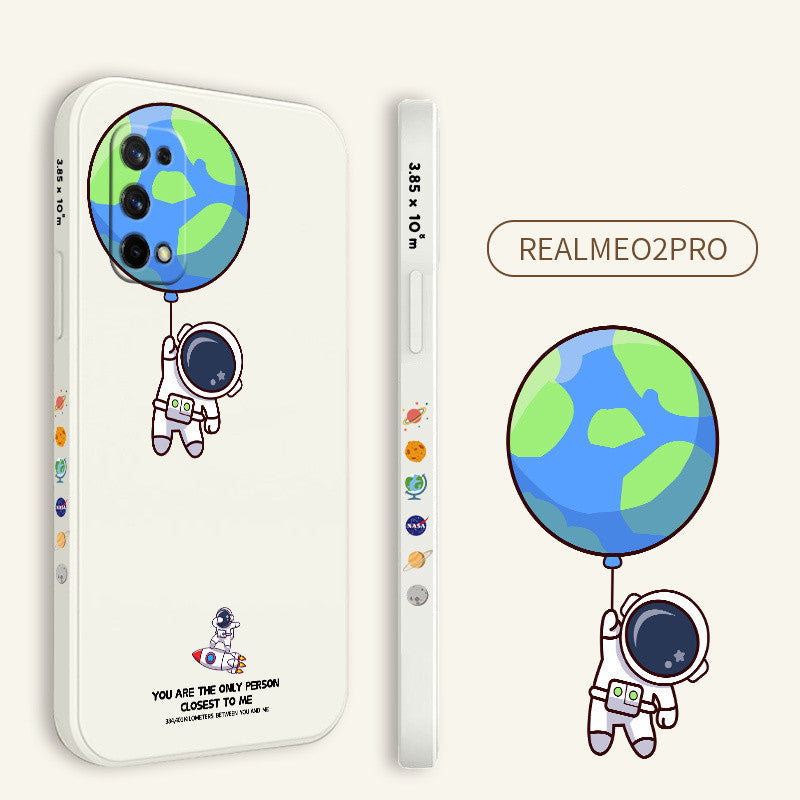 Astronaut Liquid Silicone Case – Compatible with iPhone 6/6s/Plus