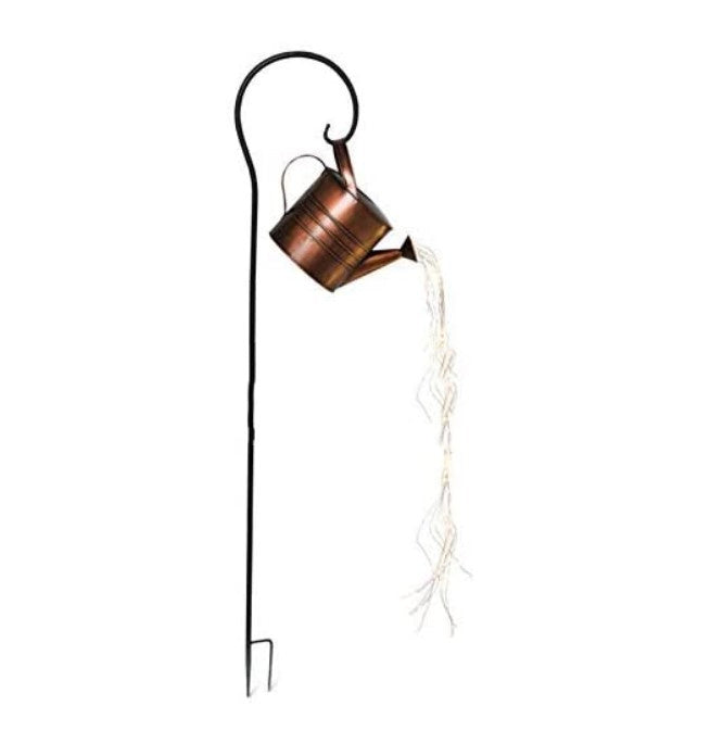 DIY Wrought Iron Shower Lamp Watering Kettle Lamp Decoration