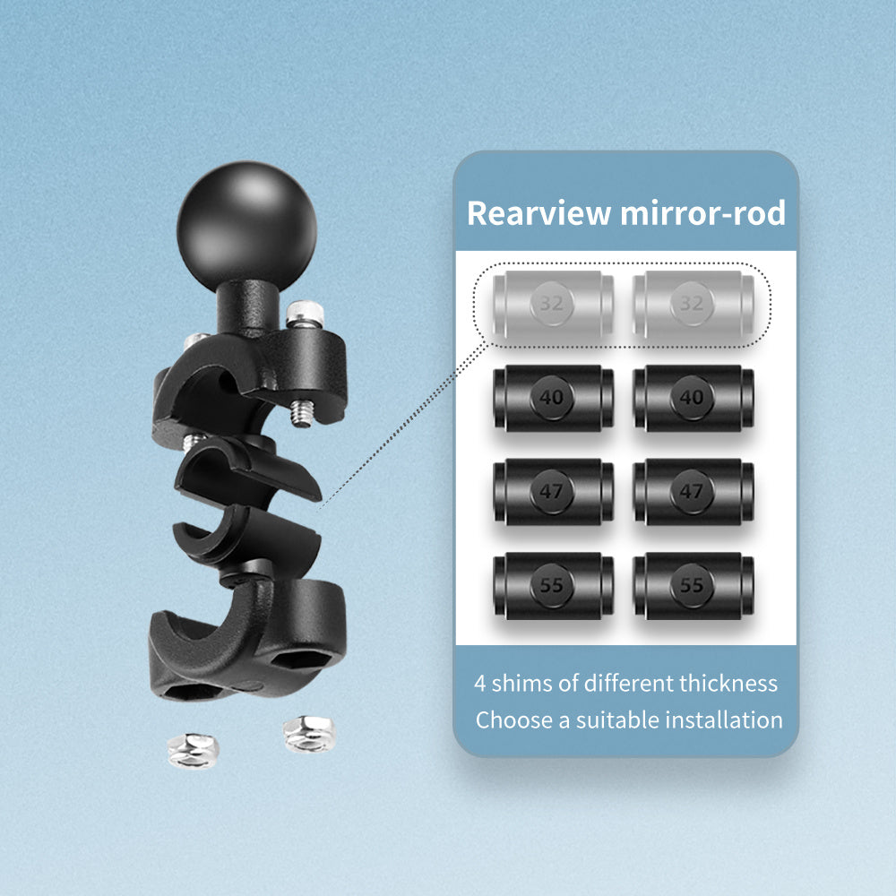 Motorcycle Mount for Action Cameras