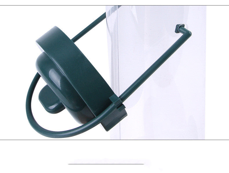 Pet Bird Feeder – Hanging Plastic Food Dispenser for Outdoor Garden