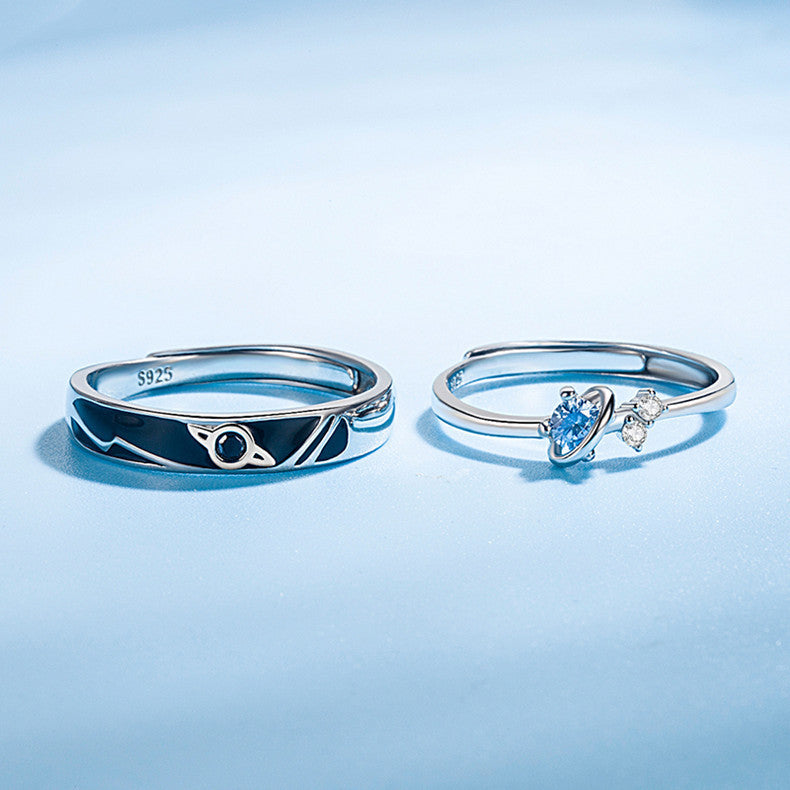 Dream Planet Couple Rings β Stylish His & Hers Set