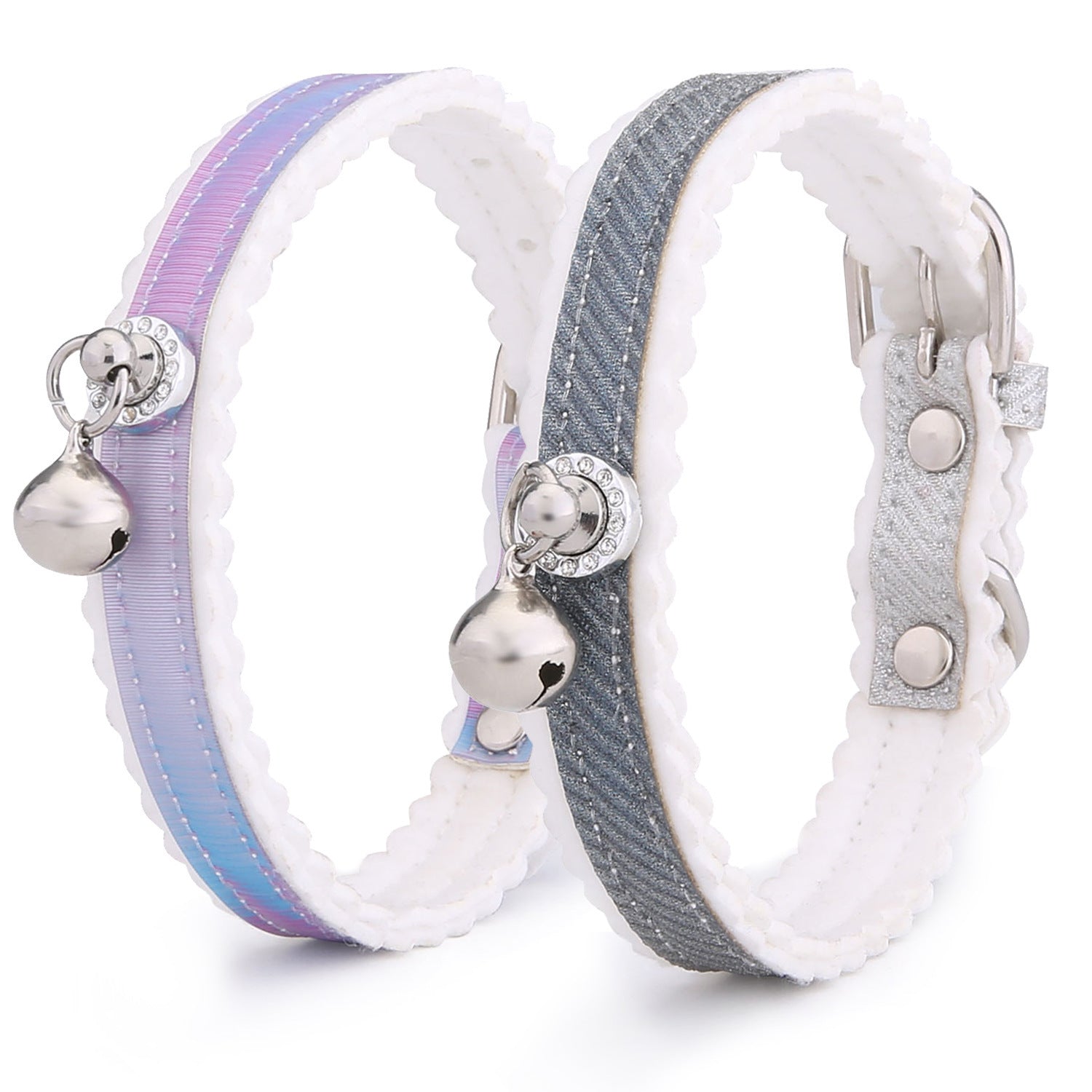 Gradient Cat & Dog Collar with Bell