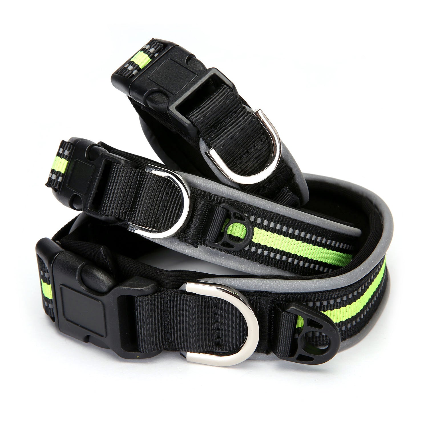 Thick Neoprene Luminous Pet Collar – Comfortable & Adjustable