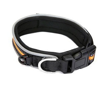 Thick Neoprene Luminous Pet Collar – Comfortable & Adjustable