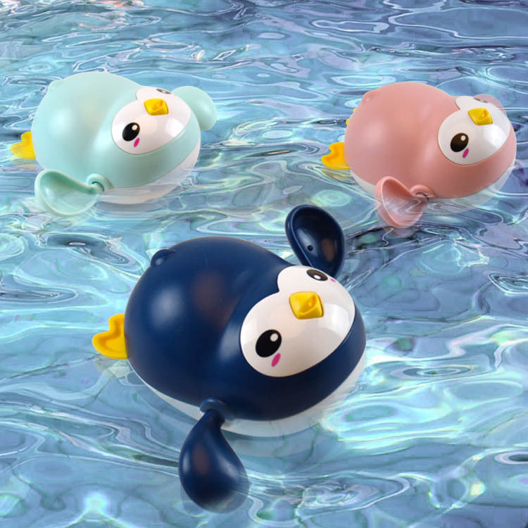 Wind-Up Penguin Bath Toy – Fun Baby Pool Toy