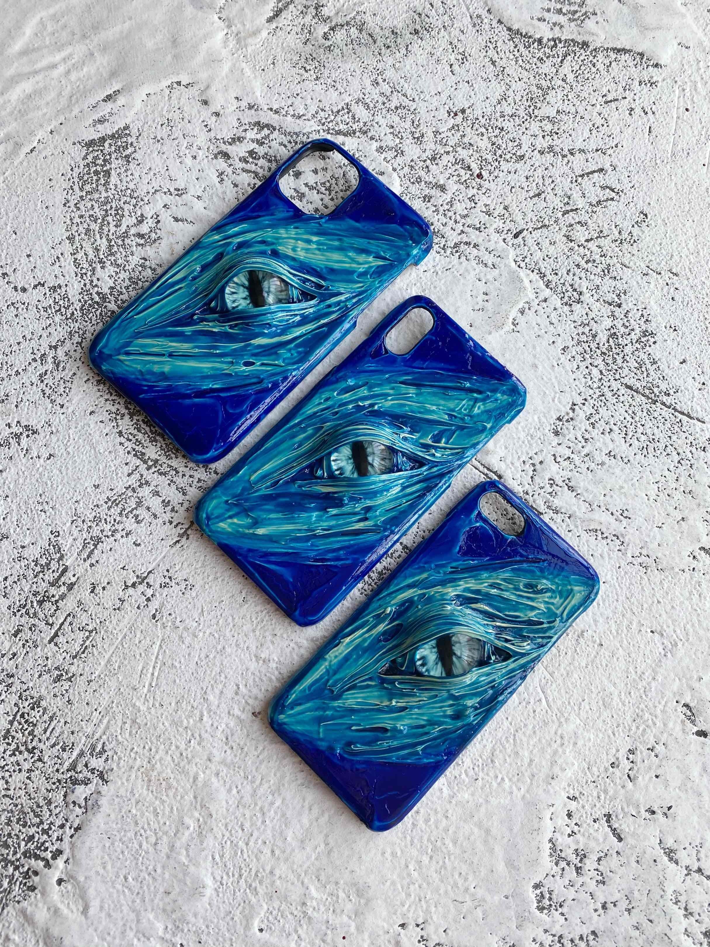 Creative Simple Gradient Stereo Phone Case