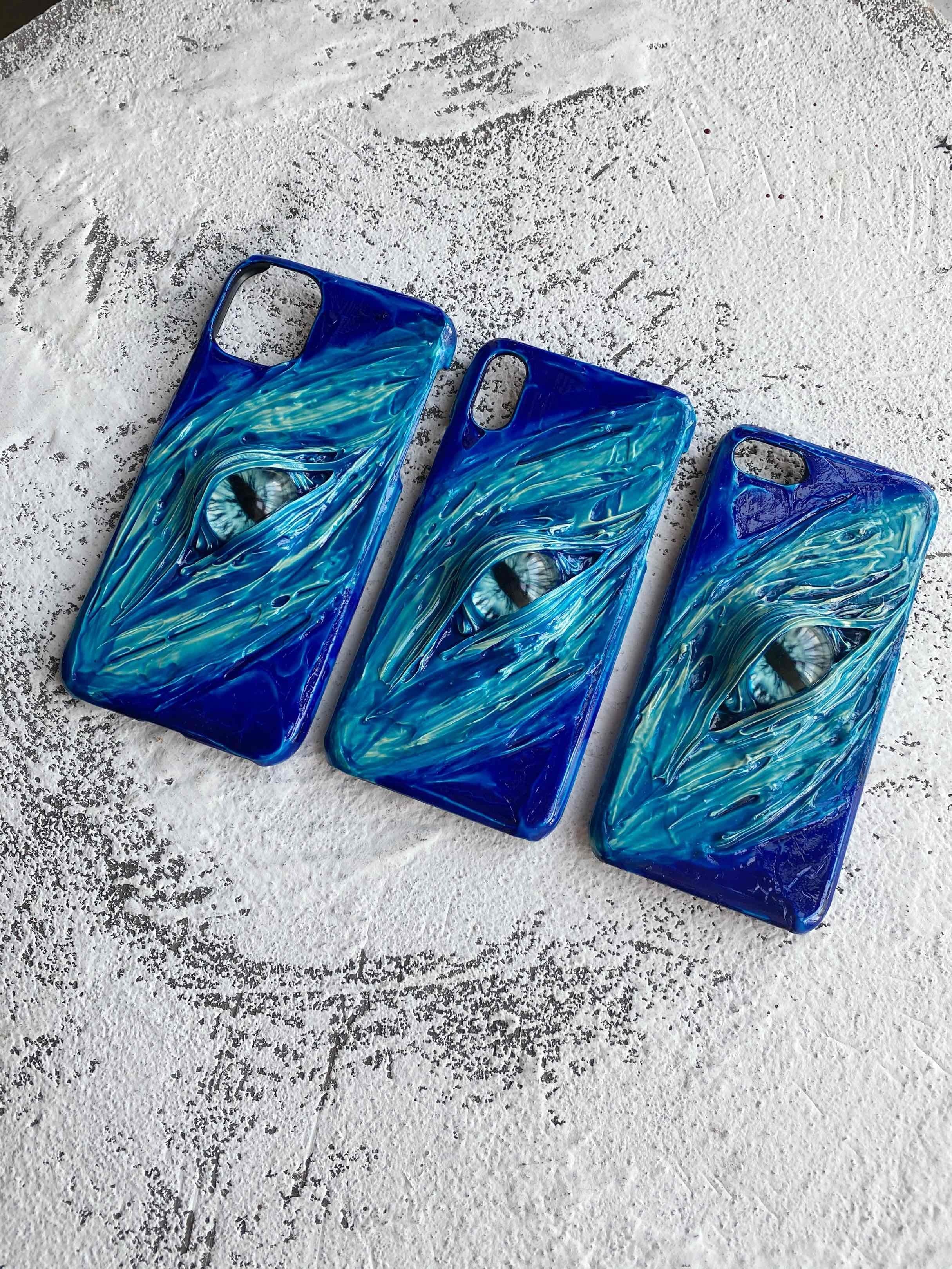 Creative Simple Gradient Stereo Phone Case