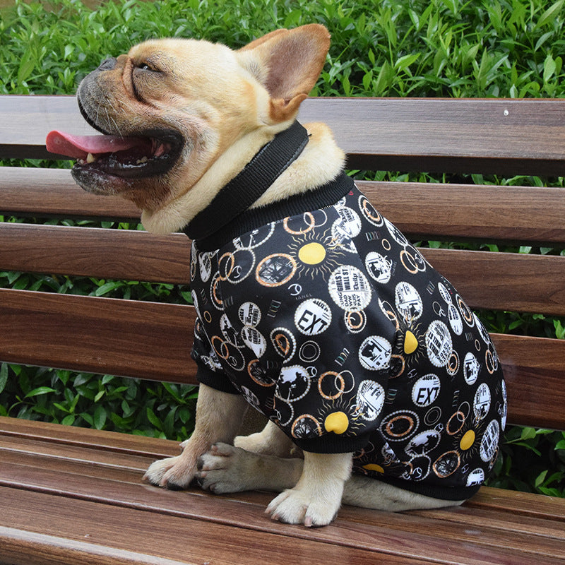 Printed Spring & Autumn Pet Clothes for Dogs