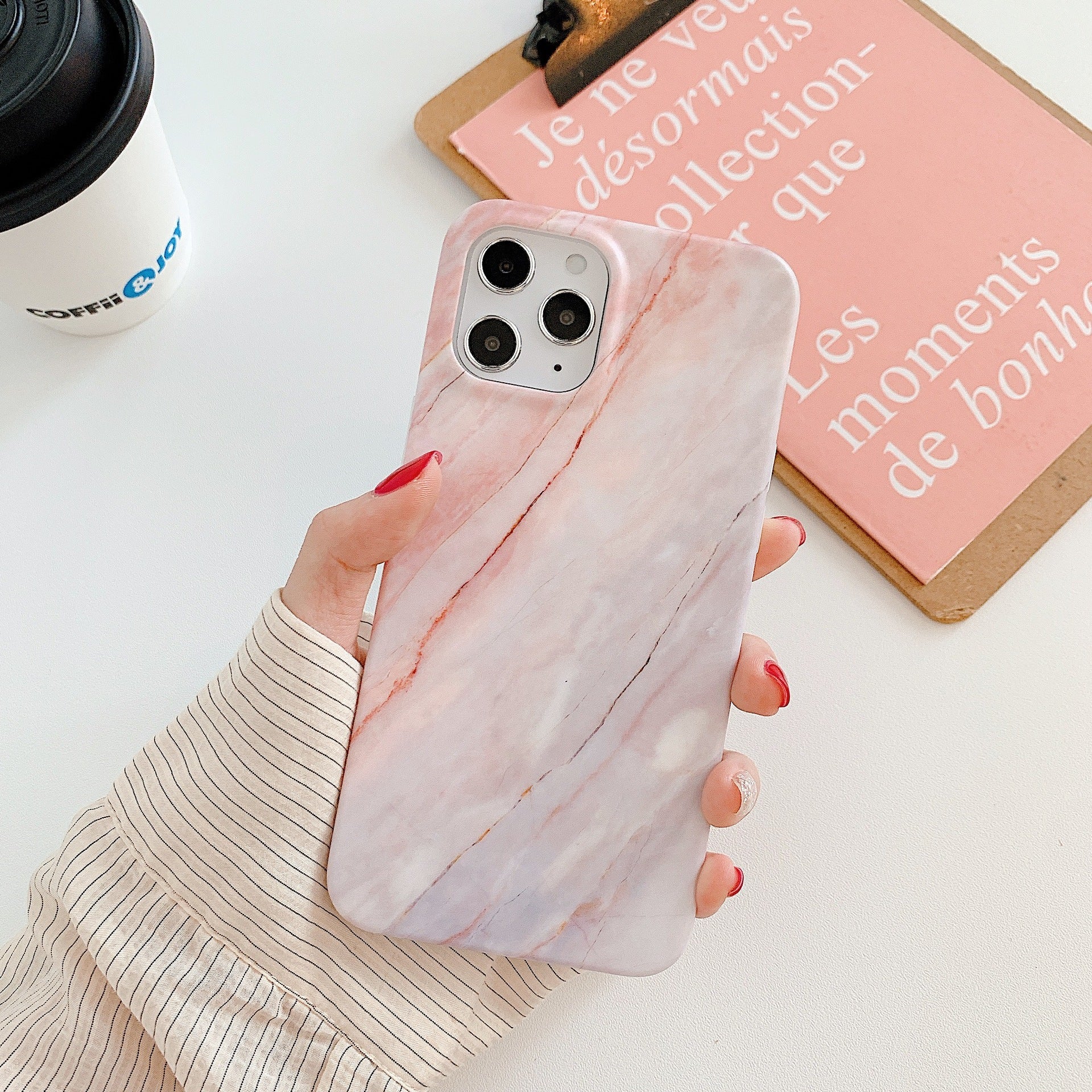 Mobile Phone Case Creative Marbled Soft Shell