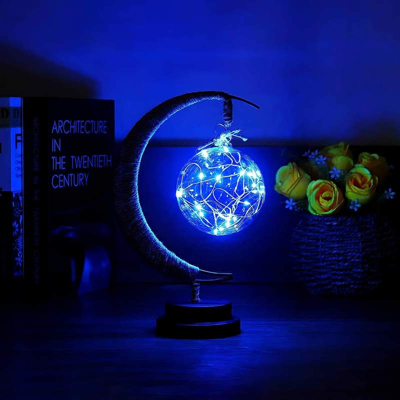 Starry Moon LED Ornament Light