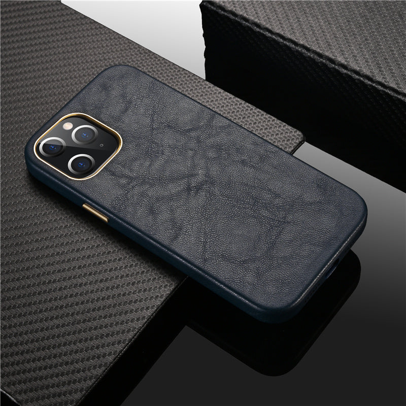 Suede Print Business Phone Case