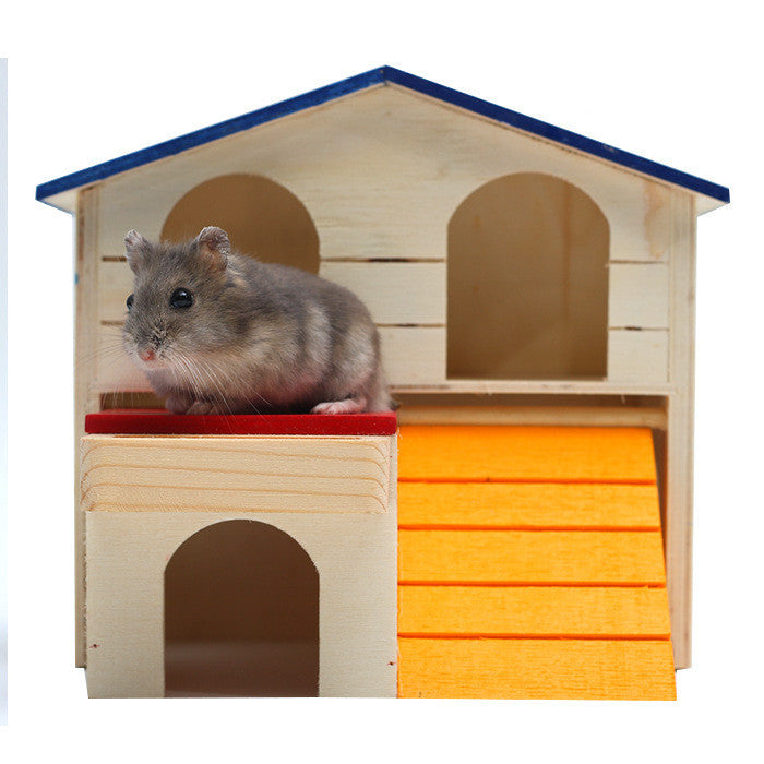 Wooden Hamster House – Small Pet Hideout