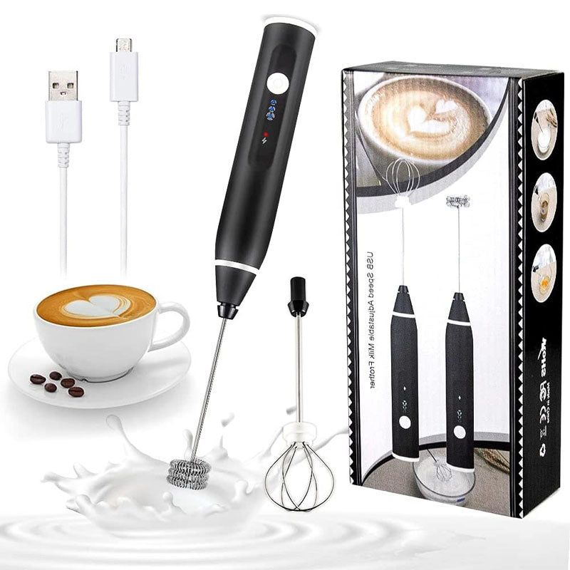 USB Milk Frother & Egg Beater - Handheld Mixer