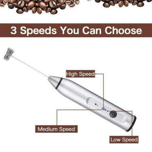 USB Milk Frother & Egg Beater - Handheld Mixer