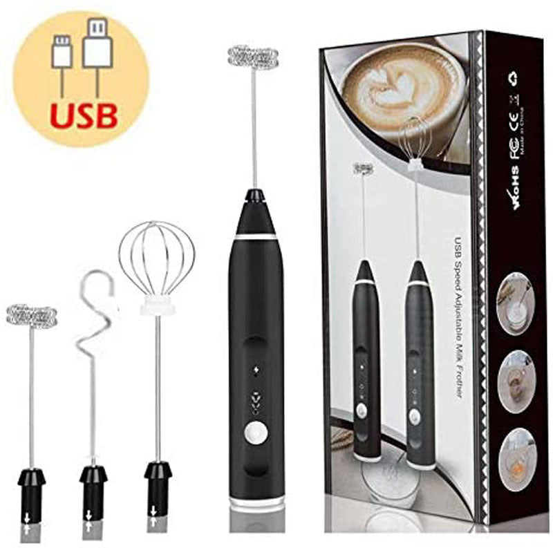 USB Milk Frother & Egg Beater - Handheld Mixer